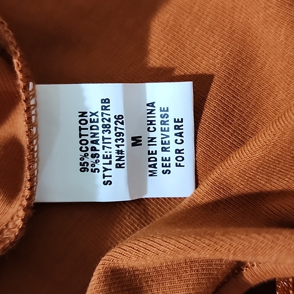 Honey Belle Terracotta Crop Top - Picture 4 of 4
